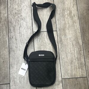 BOSS by Hugo Boss Black Crossbody Bag NWT
